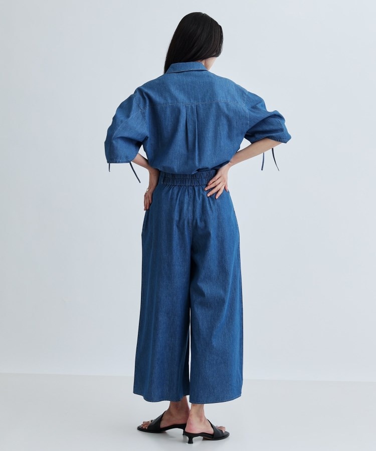 ギャレスト(GALLEST)の【セットアップ可能】ダンガリータックフレアパンツ5