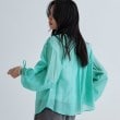 ギャレスト(GALLEST)の袖シャーリングシアーローンブラウス6