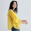 ギャレスト(GALLEST)の袖シャーリングシアーローンブラウス11