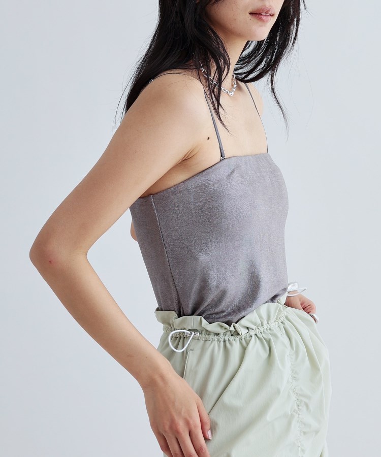 シャイニーベアトップ(カップ付き)(チューブ・ベアトップ シャイニーベアトップ(カップ付き)(チューブ・ベアトップ