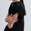 ギャレスト(GALLEST)のシャーリングスリーブコットンブラウス6