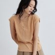 ギャレスト(GALLEST)のバックシャンノースリTシャツ モカブラウン(042)