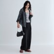ギャレスト(GALLEST)の【接触冷感／セットアップ対応】イージーストレートワイドパンツ【通勤・セレモニー】34