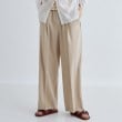 ギャレスト(GALLEST)の【接触冷感／セットアップ対応】イージーストレートワイドパンツ【通勤・セレモニー】 ベージュ(052)
