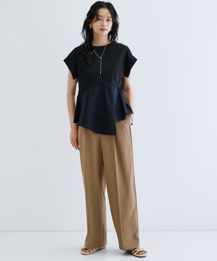 ギャレスト(GALLEST)のペプラムスムースカットソー15