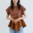 ギャレスト(GALLEST)のペプラムスムースカットソー11