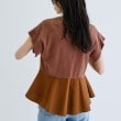 ギャレスト(GALLEST)のペプラムスムースカットソー13
