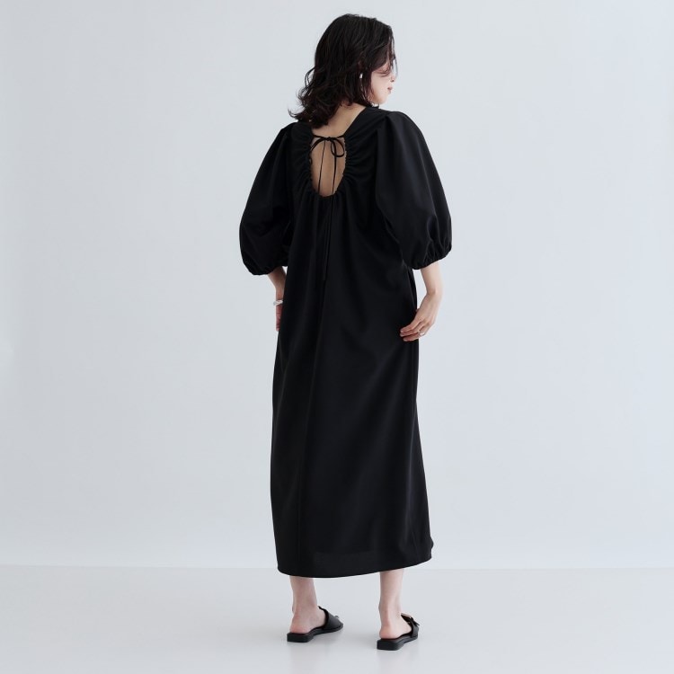 ギャレスト(GALLEST)の【接触冷感】フォルムスリーブワンピース マキシ・ロングワンピース