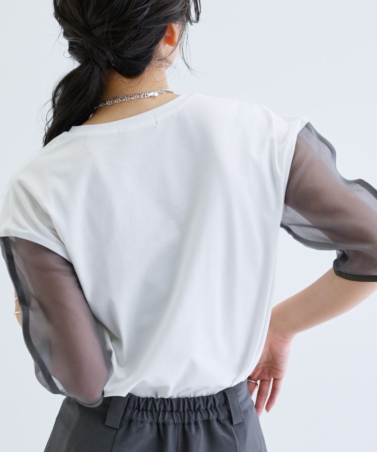 ギャレスト(GALLEST)のシアースリーブプリントTシャツ19