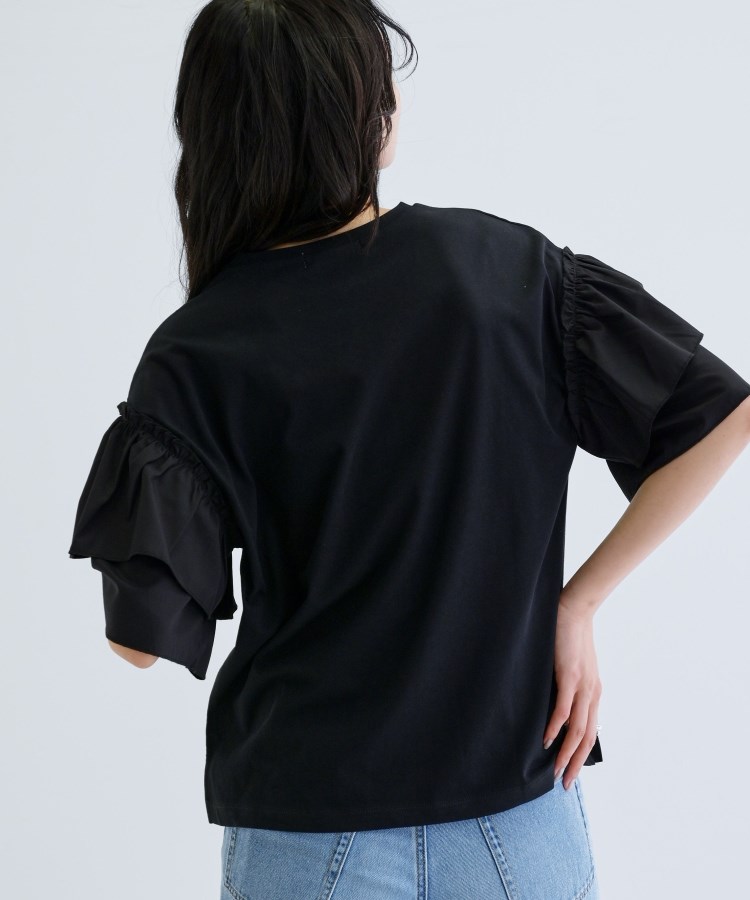 ギャレスト(GALLEST)のフリルスリーブプリントカットソー18
