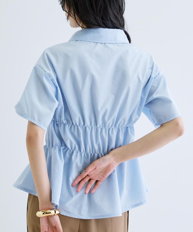 ギャレスト(GALLEST)の【一部店舗限定】シャーリングビスチェデザイン半袖シャツ22