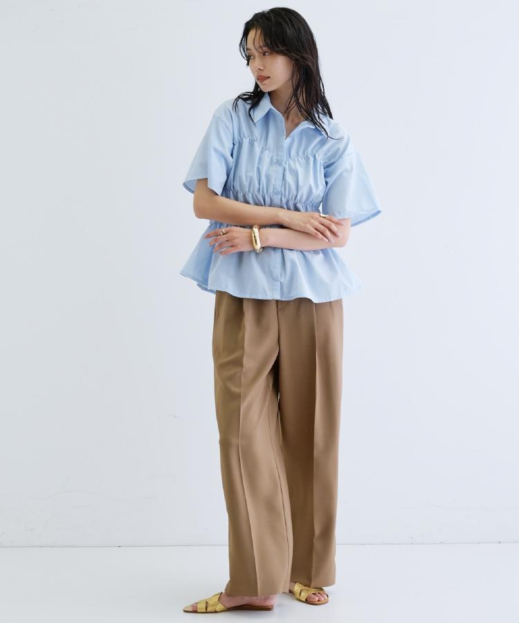 ギャレスト(GALLEST)の【一部店舗限定】シャーリングビスチェデザイン半袖シャツ29