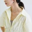 ギャレスト(GALLEST)の【一部店舗限定】シャーリングビスチェデザイン半袖シャツ40