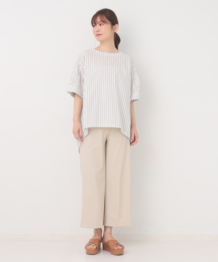 ルイシャンタン(Lui Chantant)の【洗える／日本製】シェルタリングストレートパンツ21
