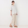 ルイシャンタン(Lui Chantant)の【洗える／日本製】シェルタリングストレートパンツ23