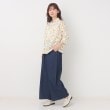 ルイシャンタン(Lui Chantant)の【洗える／らくちん／デニム】ワイドフレアーパンツ13