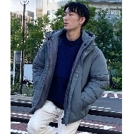 ◇フード付中綿ブルゾン（中綿コート） | THE SHOP TK(Men)（ザ