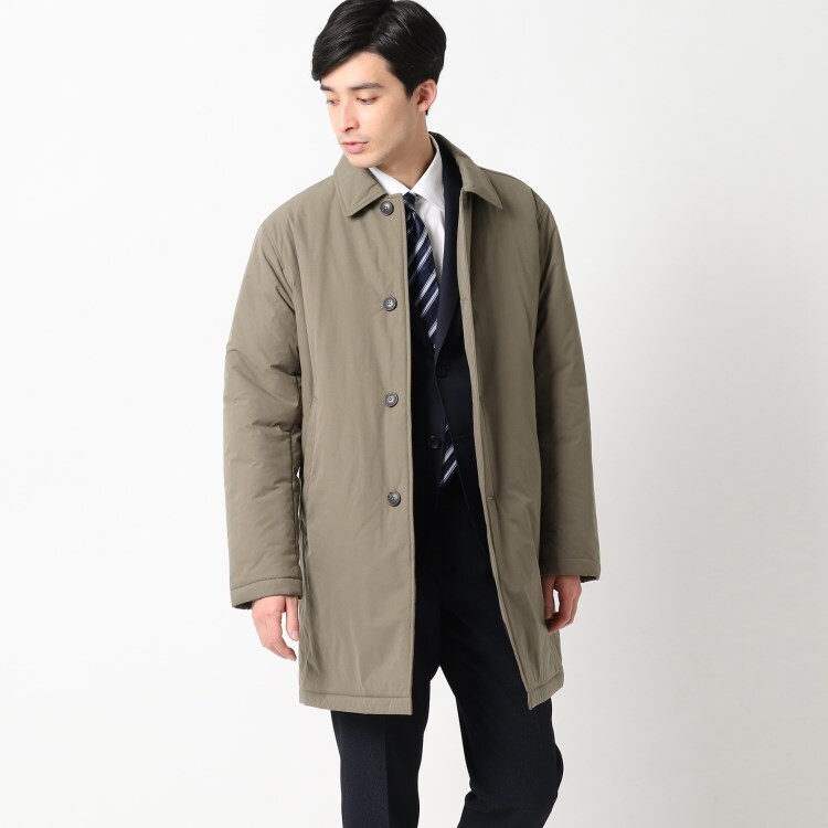 中綿ステンカラーコート 中綿コート The Shop Tk Men ザショップティーケー ワールド オンラインストア World Online Store