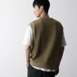 ザ ショップ ティーケー（メンズ）(THE SHOP TK(Men))の◆透かし編みニットベスト レイヤードアンサンブル6