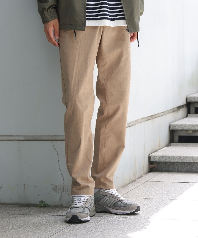 ザ ショップ ティーケー（メンズ）(THE SHOP TK(Men))の◆【1週間穿ける】7DAYS杢ヘリンボンストレッチテーパードパンツ5