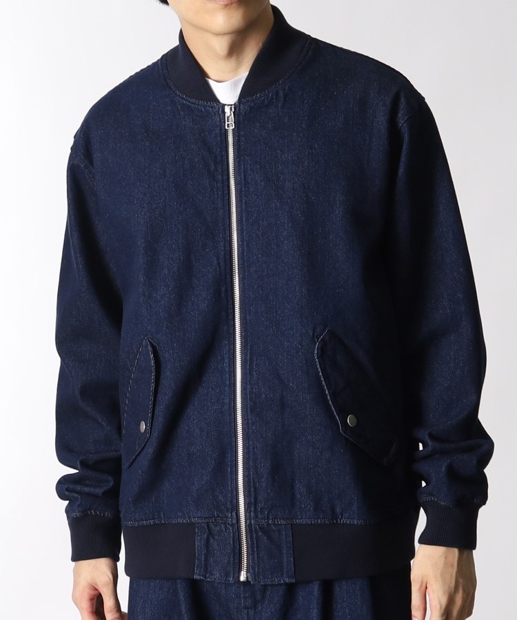 ◇12onzデニムMA-1(デニムジャケット) | THE SHOP TK(Men)(ザ ◇12onzデニムMA-1(デニムジャケット) | THE SHOP TK(Men)(ザ