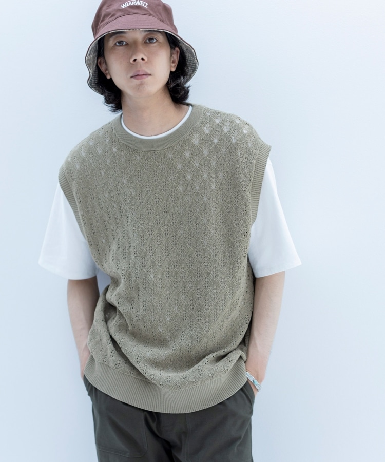 ザ ショップ ティーケー（メンズ）(THE SHOP TK(Men))の◆【WEARWELL/ウェアウェル】別注リバーシブルバケットハット2