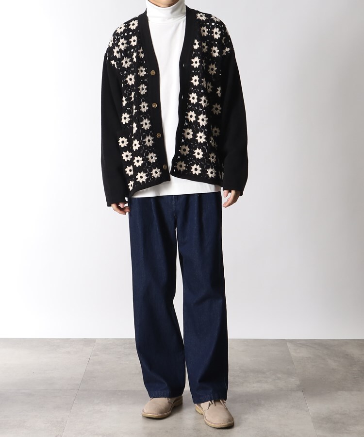 ODF./オーディーエフ】クロッシェニットカーディガン(ニット/セーター) THE SHOP TK(Men)(ザショップティーケー)| ワールド オンラインストア WORLD ONLINE STORE ザショップティーケーミクスパイス TK MIXPICE メンズカーディガン