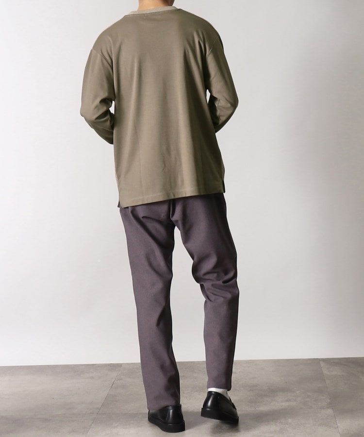 ザ ショップ ティーケー（メンズ）(THE SHOP TK(Men))の◆ニットドッキングロングスリーブTシャツ15