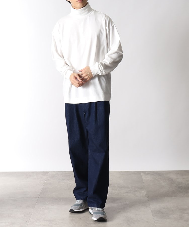 ザ ショップ ティーケー（メンズ）(THE SHOP TK(Men))の◆【プレミアムコットンシリーズ】ロングスリーブタートルネックTシャツ27