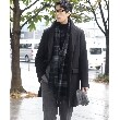 ザ ショップ ティーケー（メンズ）(THE SHOP TK(Men))の◆【心地よい肌触り／ユニセックスアイテム】カシミヤブレンドマフラー チャコールグレー(214)