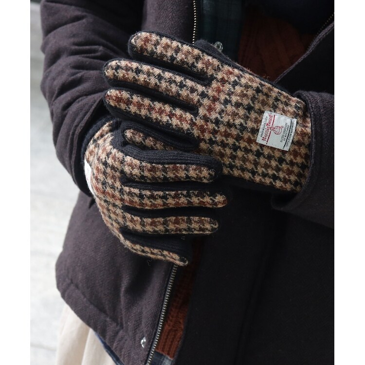 Harris Tweed ハリスツイード スマホ操作対応 リブグローブ グローブ The Shop Tk Men ザショップティーケー ワールド オンラインストア World Online Store