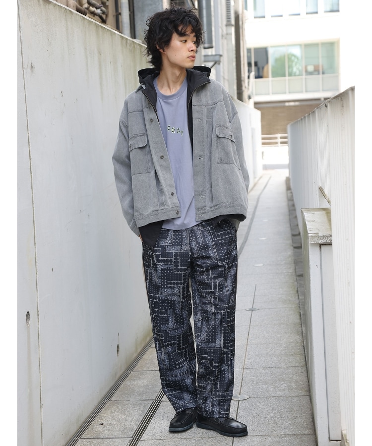 ザ ショップ ティーケー（メンズ）(THE SHOP TK(Men))の◆【セットアップ対応可/シワになりにくい】サイドライントラックパンツ4