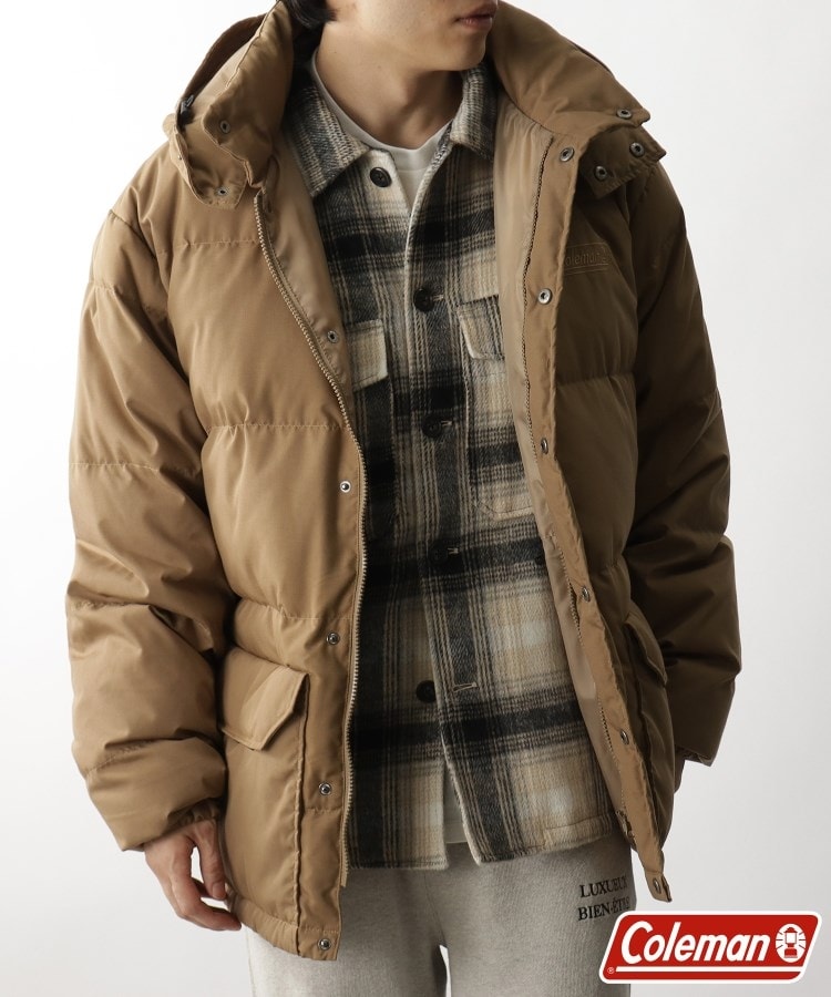 ザ ショップ ティーケー（メンズ）(THE SHOP TK(Men))の◆【Coleman/コールマン別注】2WAYダウンジャケット22