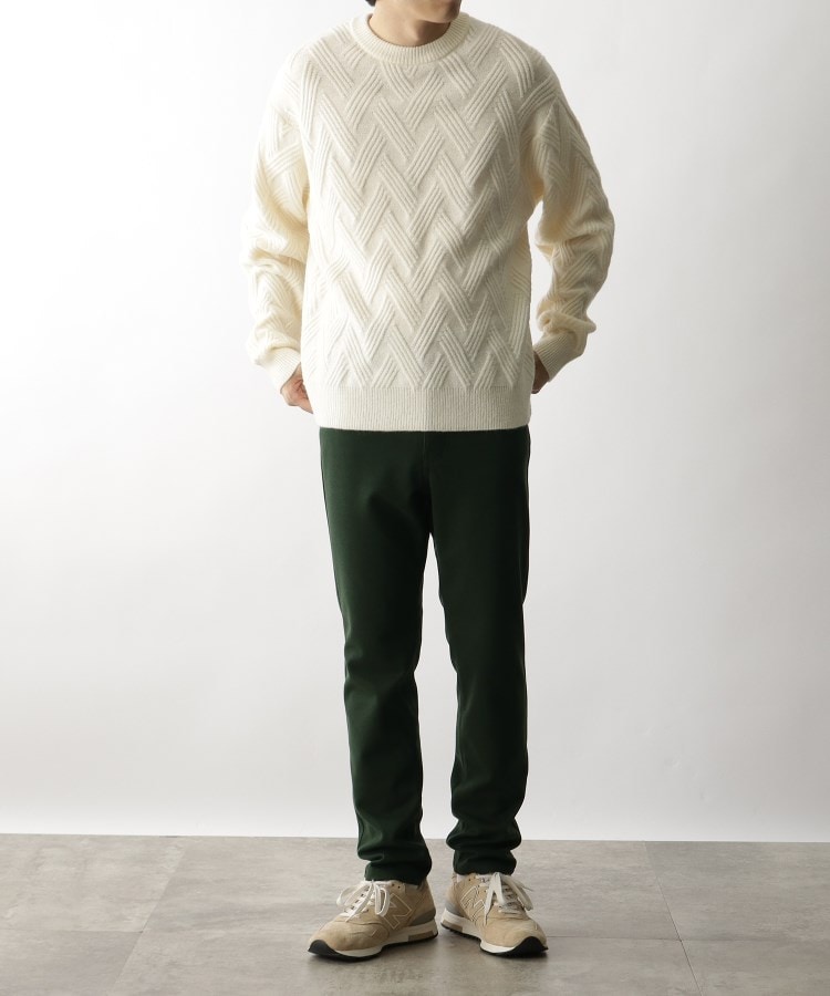 ザ ショップ ティーケー（メンズ）(THE SHOP TK(Men))の◆【タテヨコに伸びる4WAYストレッチ】プレミアムスキニーWARMパンツ20