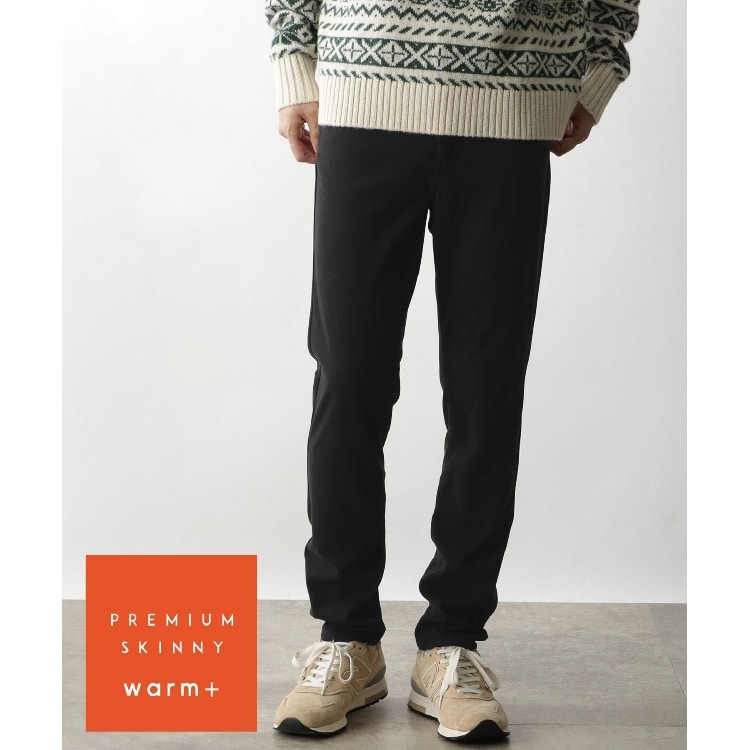 ザ ショップ ティーケー（メンズ）(THE SHOP TK(Men))の◆【タテヨコに伸びる4WAYストレッチ】プレミアムスキニーWARMパンツ フルレングスパンツ