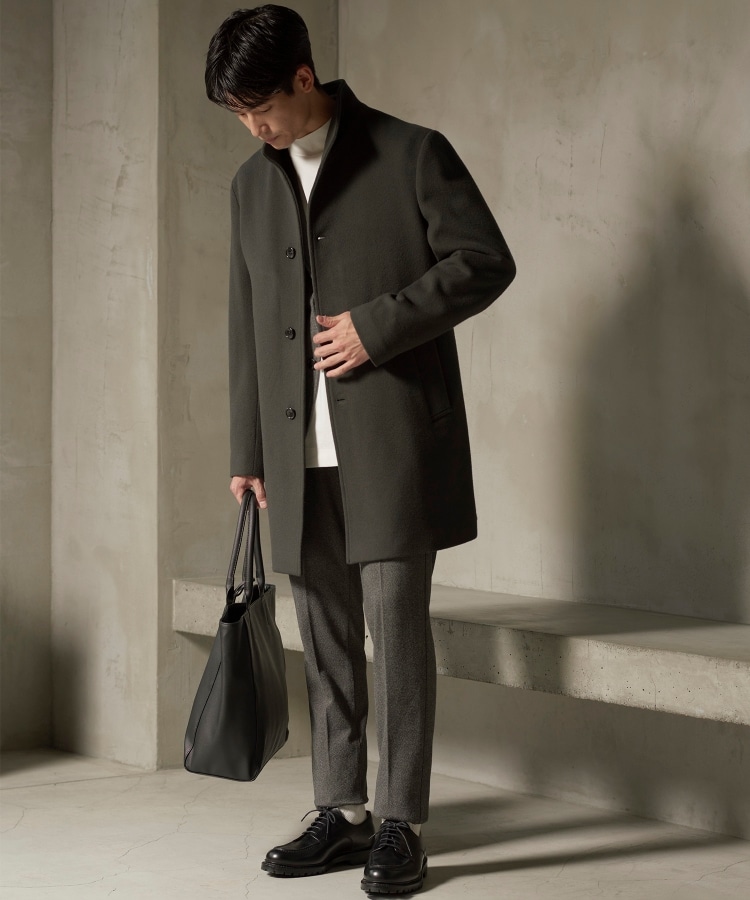 ◇【MADE IN JAPAN FABRIC】尾州ウールビーバースタンド ◇【MADE IN JAPAN FABRIC】尾州ウールビーバースタンド