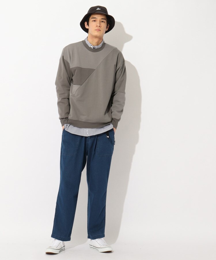 ザ ショップ ティーケー（メンズ）(THE SHOP TK(Men))の◆【パッチワーク風】異素材プルオーバー9