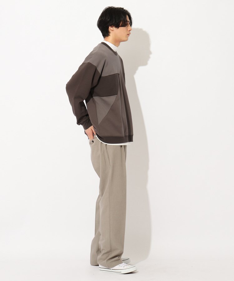 ザ ショップ ティーケー（メンズ）(THE SHOP TK(Men))の◆【パッチワーク風】異素材プルオーバー14