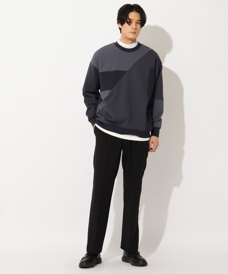 ザ ショップ ティーケー（メンズ）(THE SHOP TK(Men))の◆ストレッチツイルストレートスラックス19