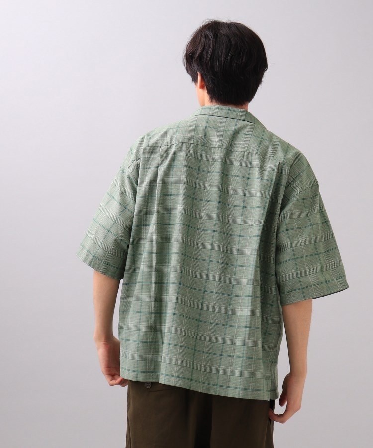 ザ ショップ ティーケー（メンズ）(THE SHOP TK(Men))の◆パナマチェックオープンカラーシャツ16