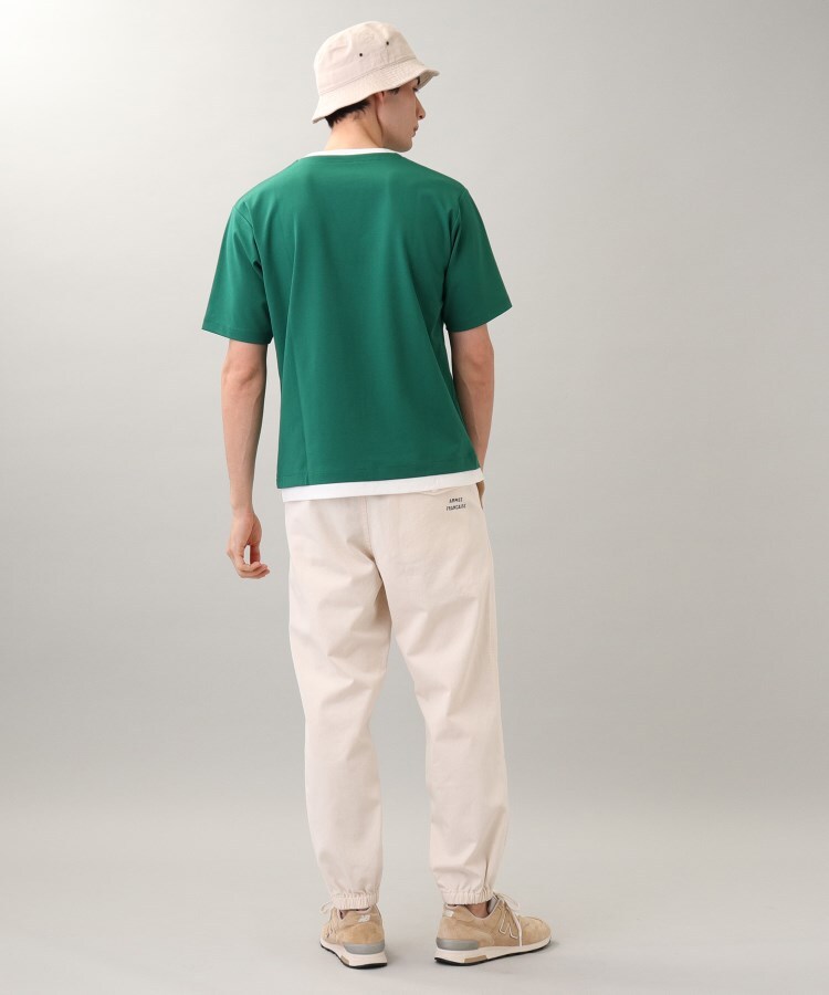 ザ ショップ ティーケー（メンズ）(THE SHOP TK(Men))の◆【ひんやり心地いい肌触り】ポンチキーネックTシャツ/S～3Lサイズ33