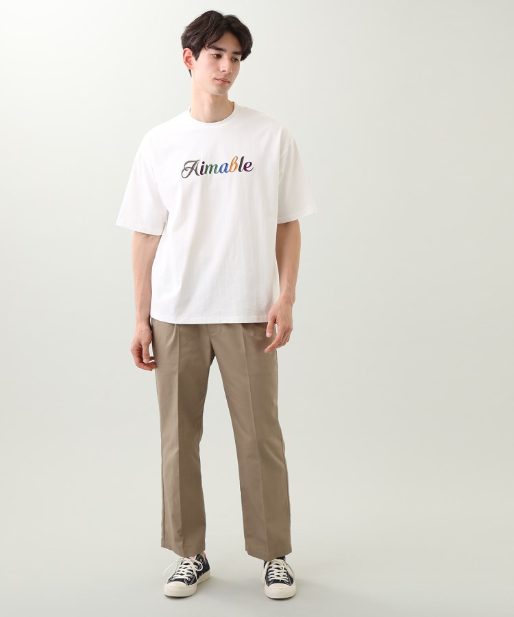 ザ ショップ ティーケー（メンズ）(THE SHOP TK(Men))の◆刺繍カレッジTシャツ21