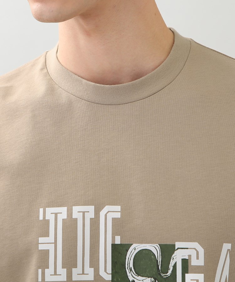 ザ ショップ ティーケー（メンズ）(THE SHOP TK(Men))の◆バーコードプリントTシャツ10