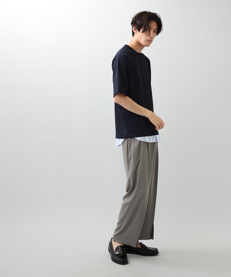 ザ ショップ ティーケー（メンズ）(THE SHOP TK(Men))の◆フリットスリットスラックスパンツ11