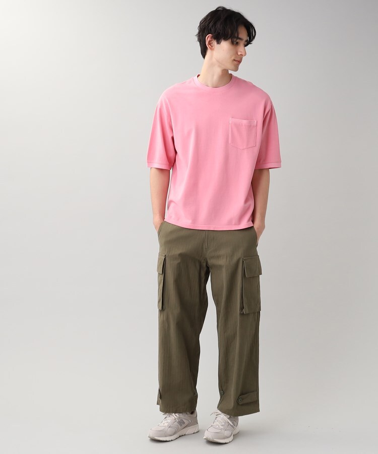 ザ ショップ ティーケー（メンズ）(THE SHOP TK(Men))の◆ピグメントカノコクルーネックTシャツ21