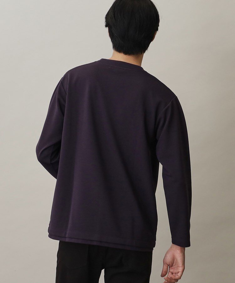 ザ ショップ ティーケー（メンズ）(THE SHOP TK(Men))のフェイクレイヤードリップルロングTシャツ15