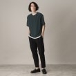 ザ ショップ ティーケー（メンズ）(THE SHOP TK(Men))の【梨地素材】アムンゼンフェイクレイヤードTシャツ53