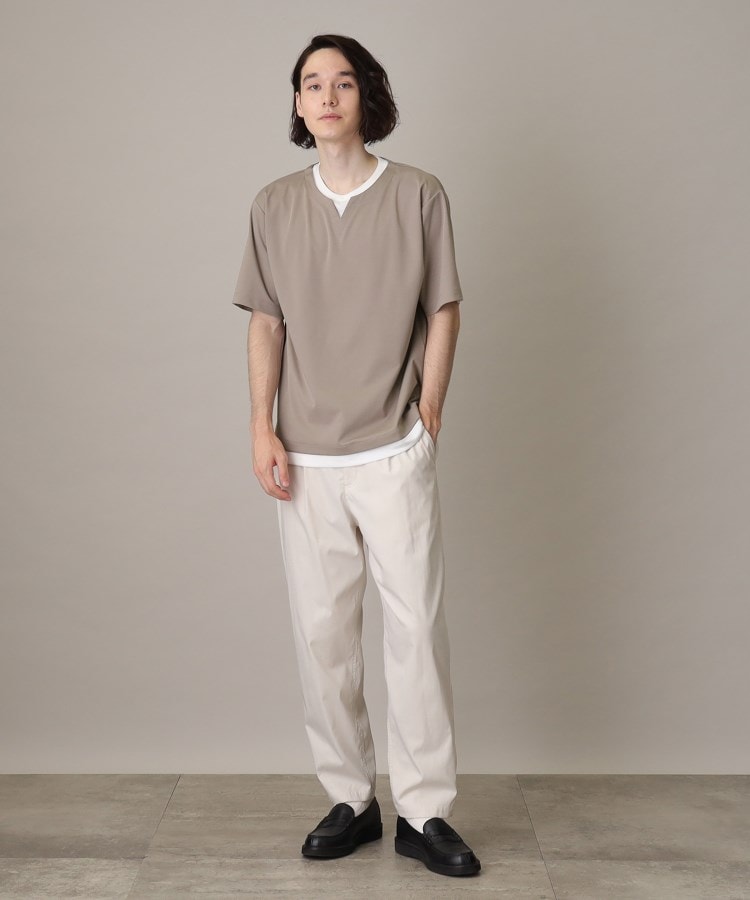 ザ ショップ ティーケー（メンズ）(THE SHOP TK(Men))の【新色追加！ブランド人気NO.1アイテム】ポンチキーネック半袖Tシャツ7