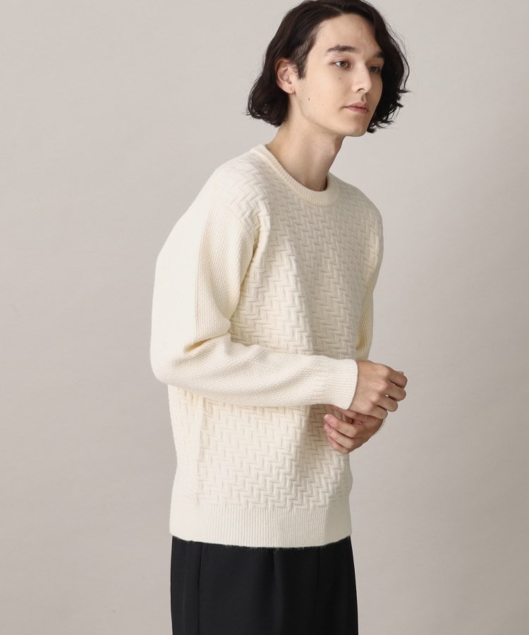 ザ ショップ ティーケー（メンズ）(THE SHOP TK(Men))のキープシェイプリンクスニット7