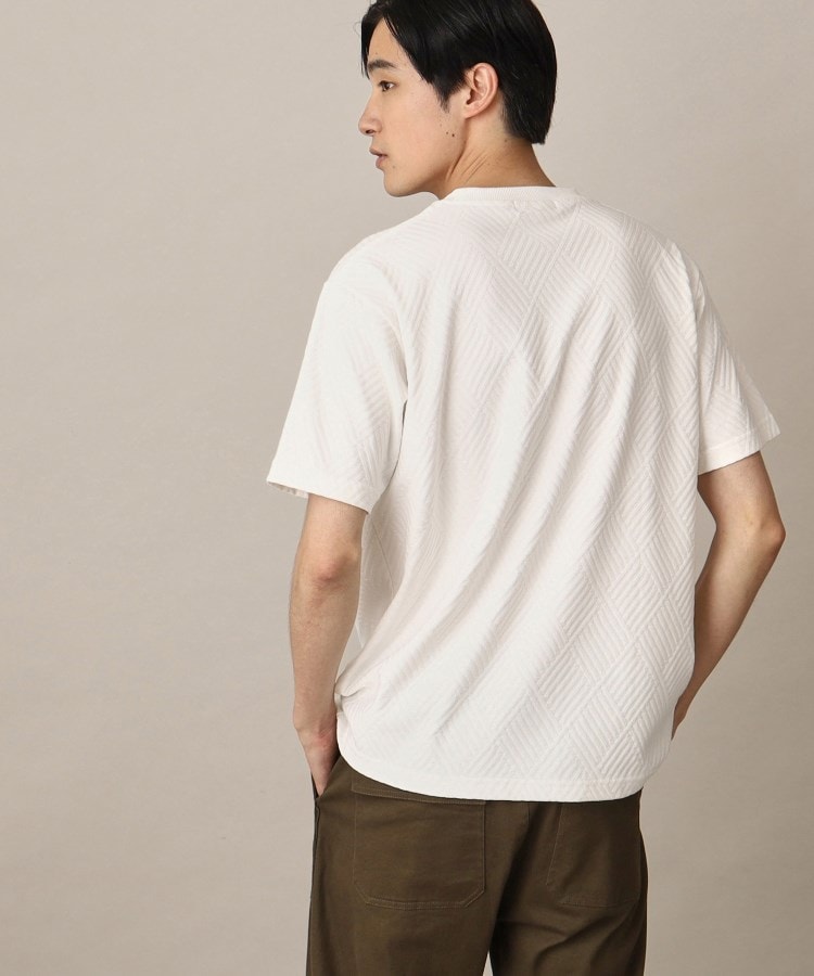 ザ ショップ ティーケー（メンズ）(THE SHOP TK(Men))のリンクスジャガード半袖Tシャツ4